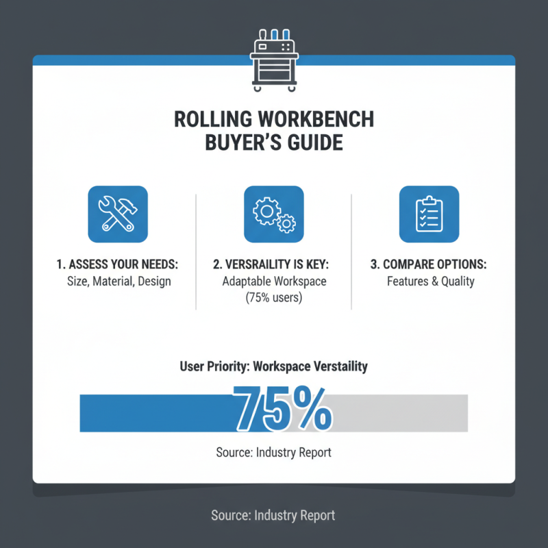 How to Choose the Best Rolling Workbench for Your Needs?