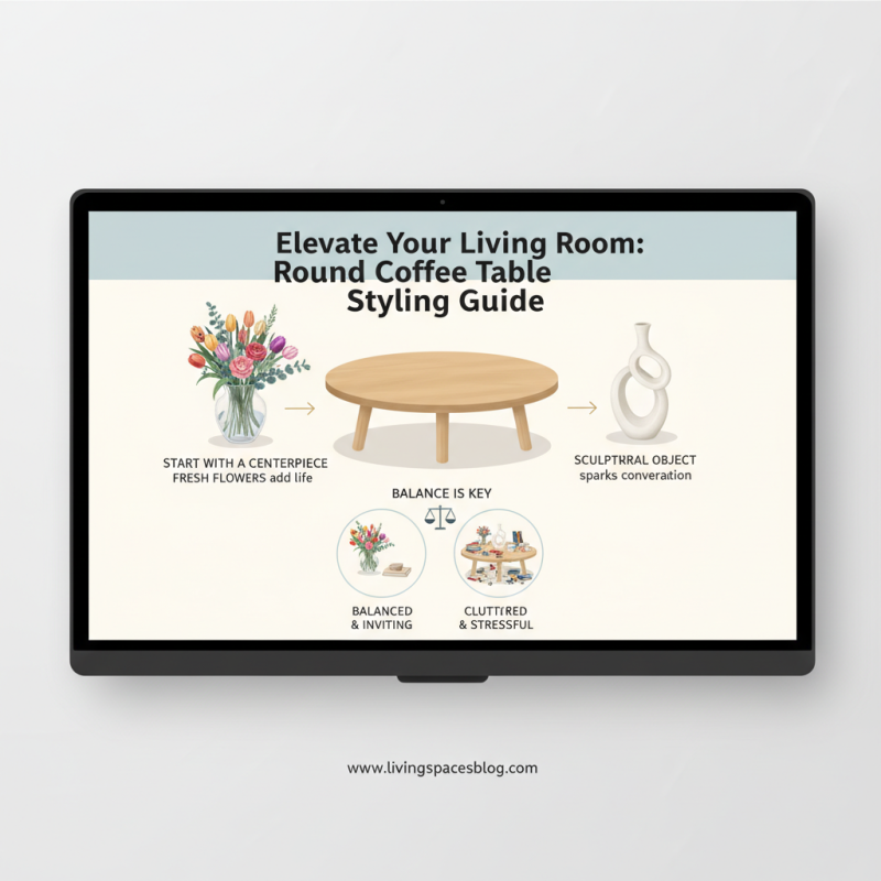 Top Coffee Table Wood Round Designs for Your Living Room Ideas?