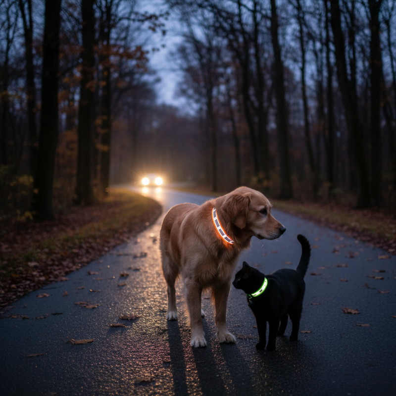 Why Are Reflective Collars Beneficial for Pets?