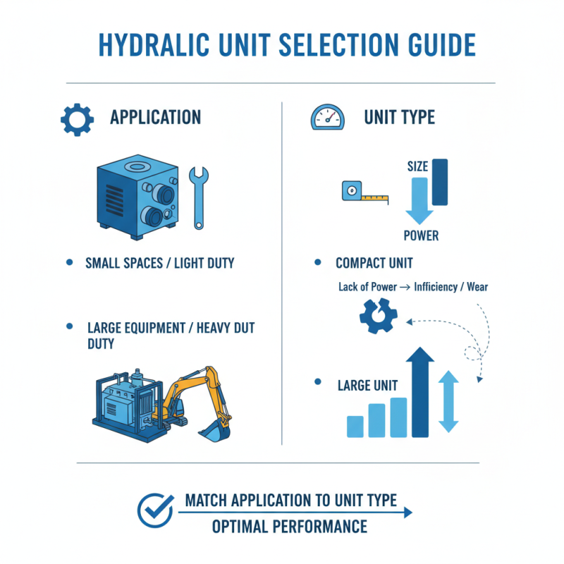 How to Choose the Right Hydraulic Unit for Your Needs?