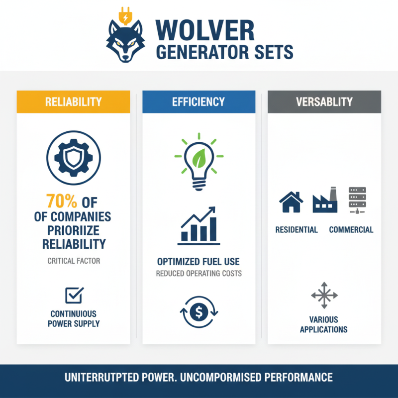Why Choose a Wolver Generator Set for Your Power Needs?