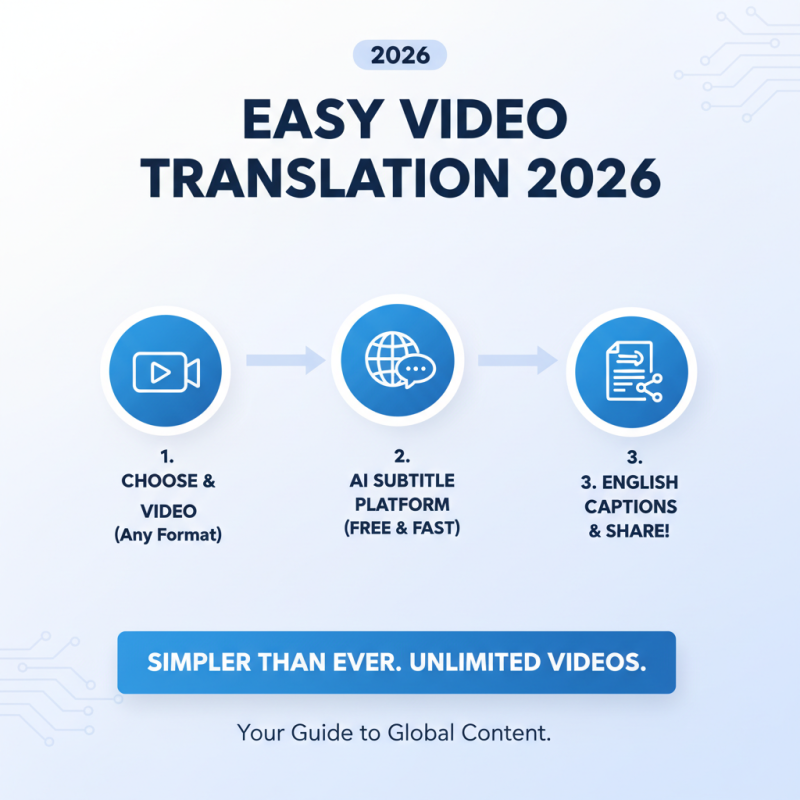 How to Translate Video to English Free in 2026?