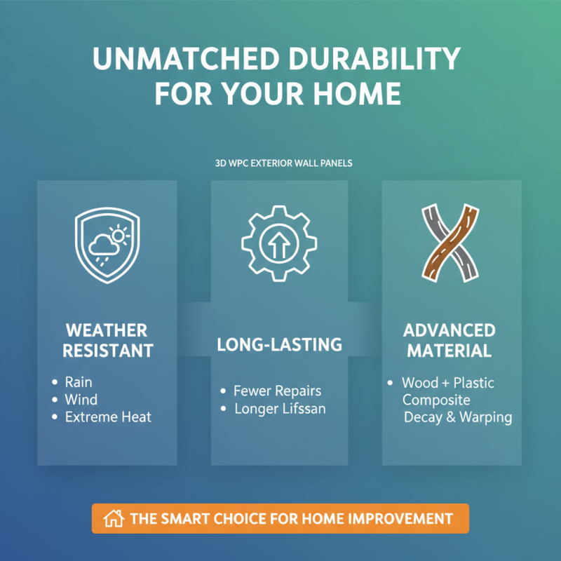 Why Choose 3D WPC Exterior Wall Panels for Your Home Improvement?