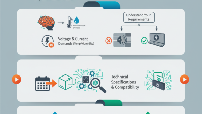 How to Choose the Right AC DC Power Supply for Your Needs?