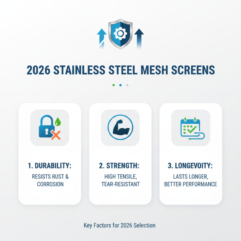 2026 Best Stainless Steel Mesh Screen Options for Your Needs?