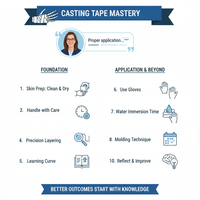 10 Essential Tips for Using Casting Tape Effectively?