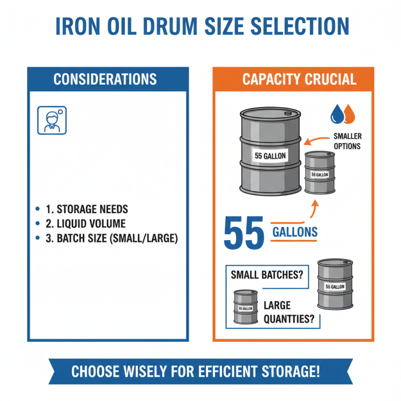 How to Properly Use Iron Oil Drums for Storage?