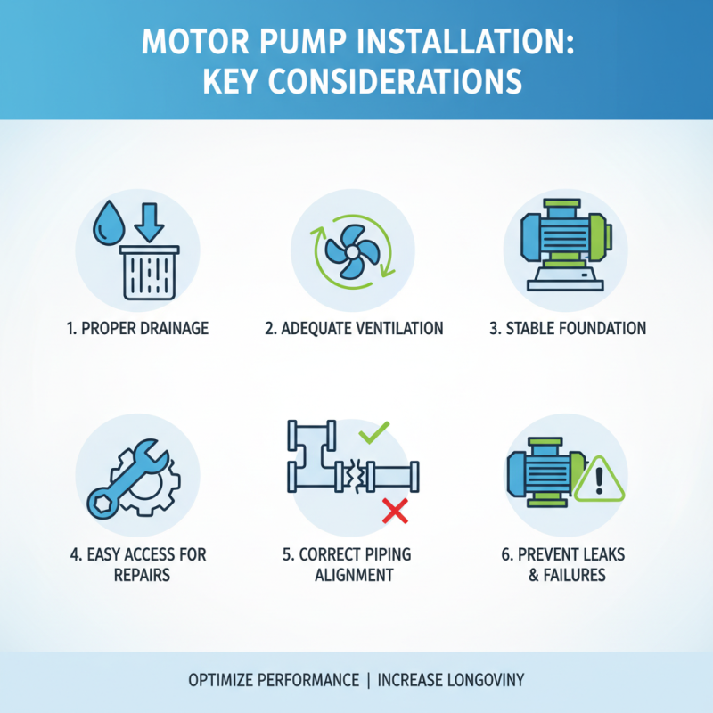 How to Choose the Right Motor Pump for Your Needs?