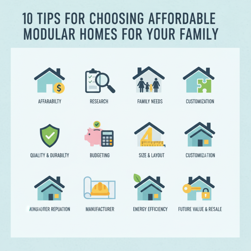 10 Tips for Choosing Affordable Modular Homes for Your Family?