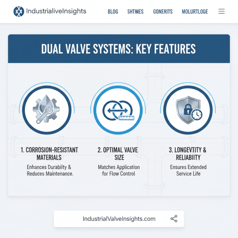 Top 5 Dual Valve Solutions for Optimal Performance?
