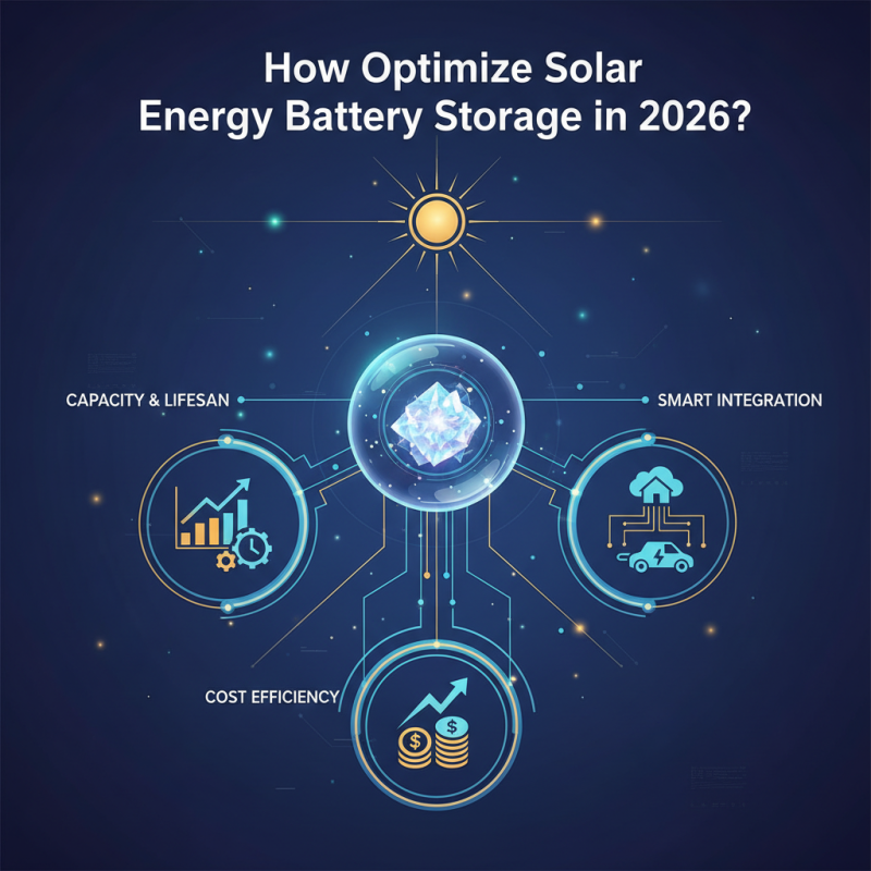 How to Optimize Solar Energy Battery Storage in 2026?