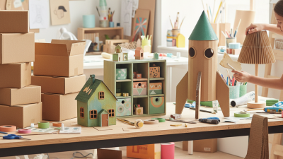 How to Use Recycled Cardboard Boxes for Creative Projects?