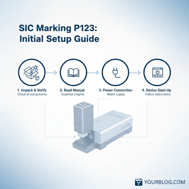 How to Use SIC Marking P123 for Effective Identification Solutions?