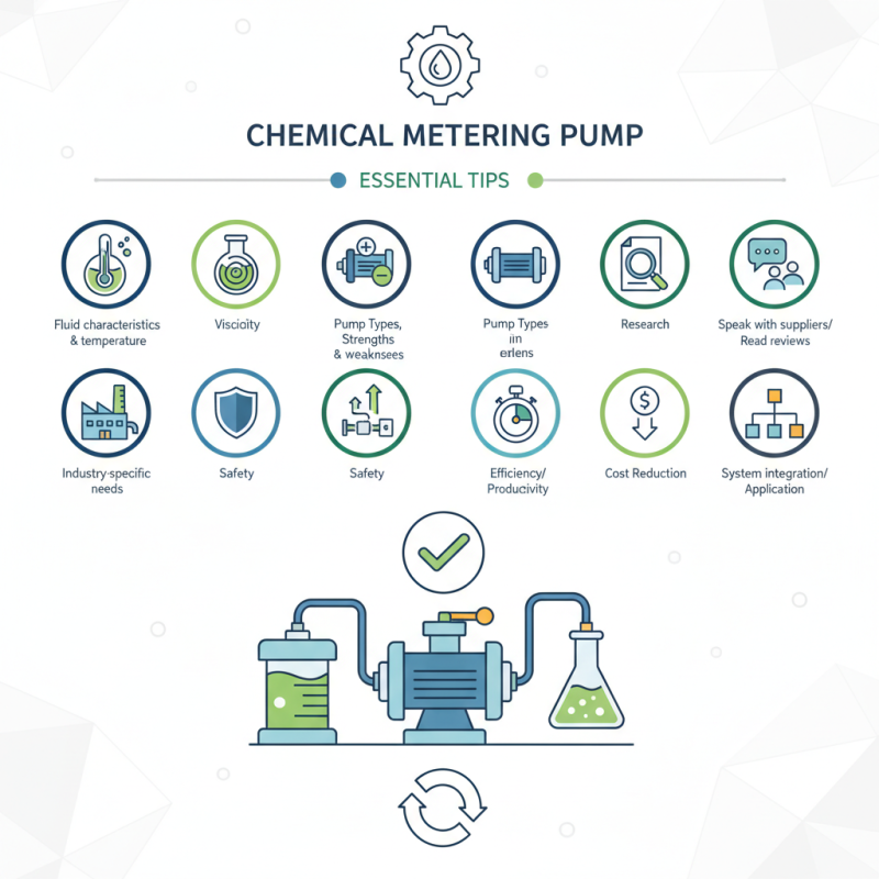 10 Essential Tips for Choosing a Chemical Metering Pump