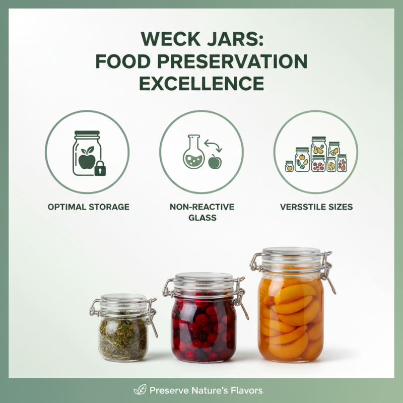 Top Uses for Weck Jars Glass in Home Organizing and Preservation?