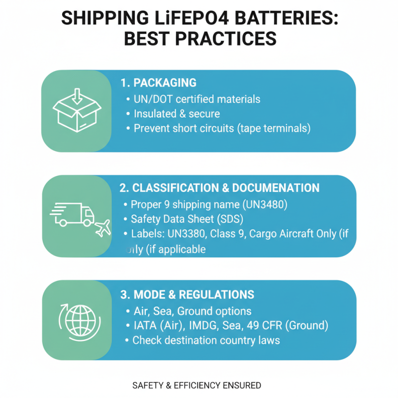 2026 How to Ship LiFePO4 Batteries Safely and Efficiently?