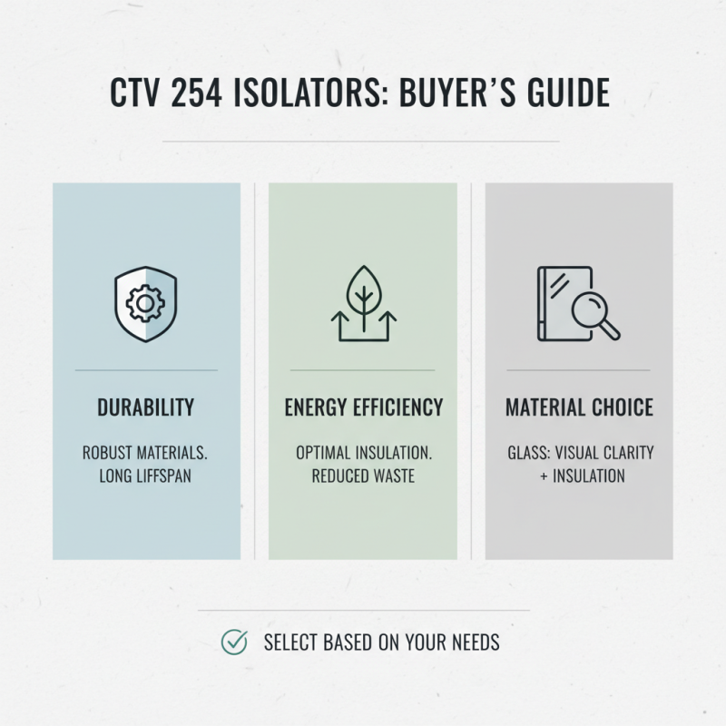 Best Ctv 254 Isolator En Verre Reviews and Buying Guide?