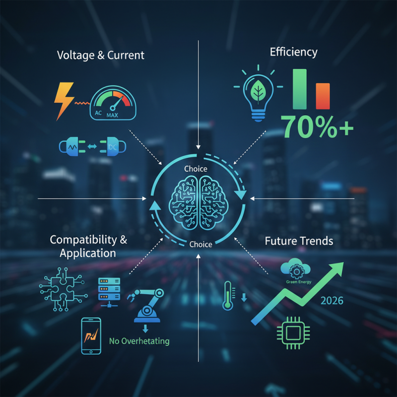 2026 How to Choose the Right AC/DC Power Supply for Your Needs?