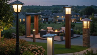 Top Solar Lamp Post Designs for Your Outdoor Space?