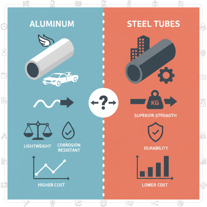How to Choose Between Aluminum Tube and Steel Tube?