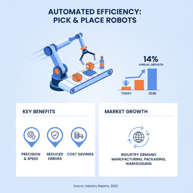 What is a pick and place robot and how does it work?
