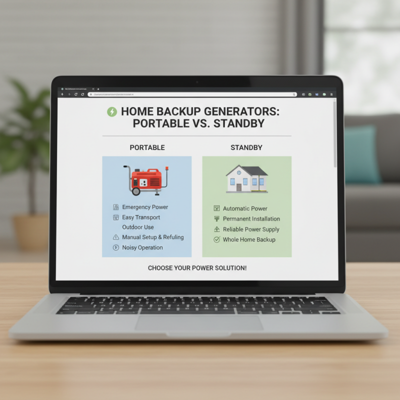 Top Home Backup Generators for Reliable Power Solutions?