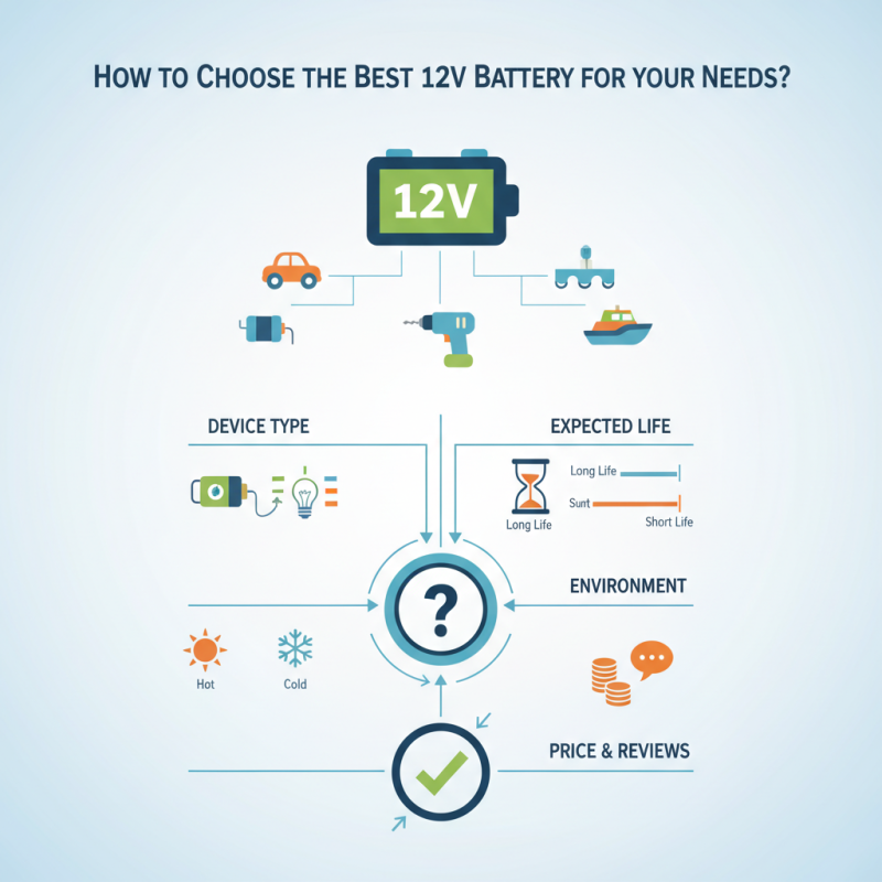 How to Choose the Best 12 Battery for Your Needs?