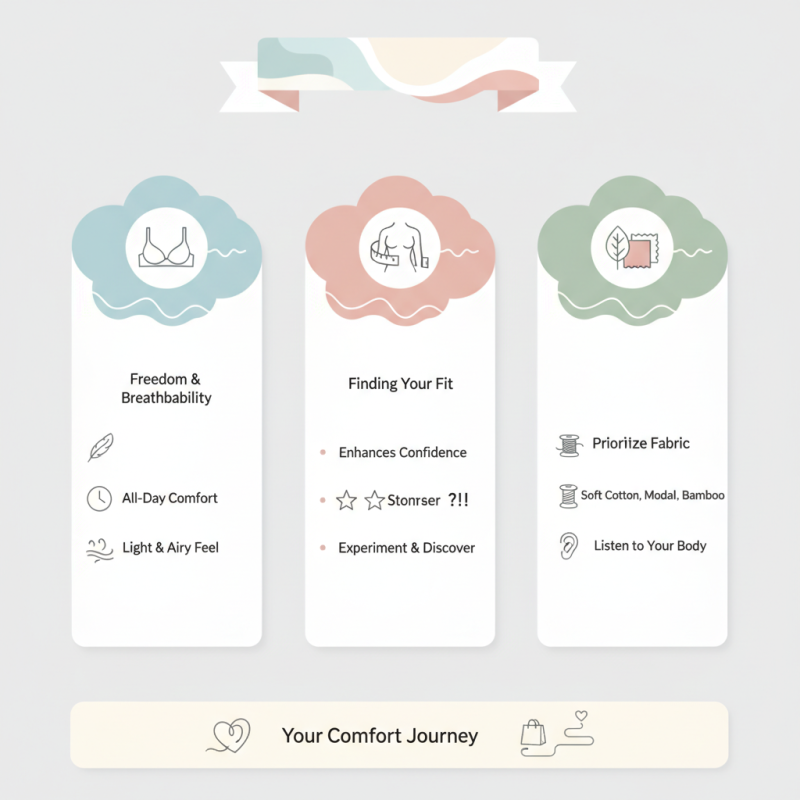 Best Tips for Choosing Underwear Without Underwire for Comfort