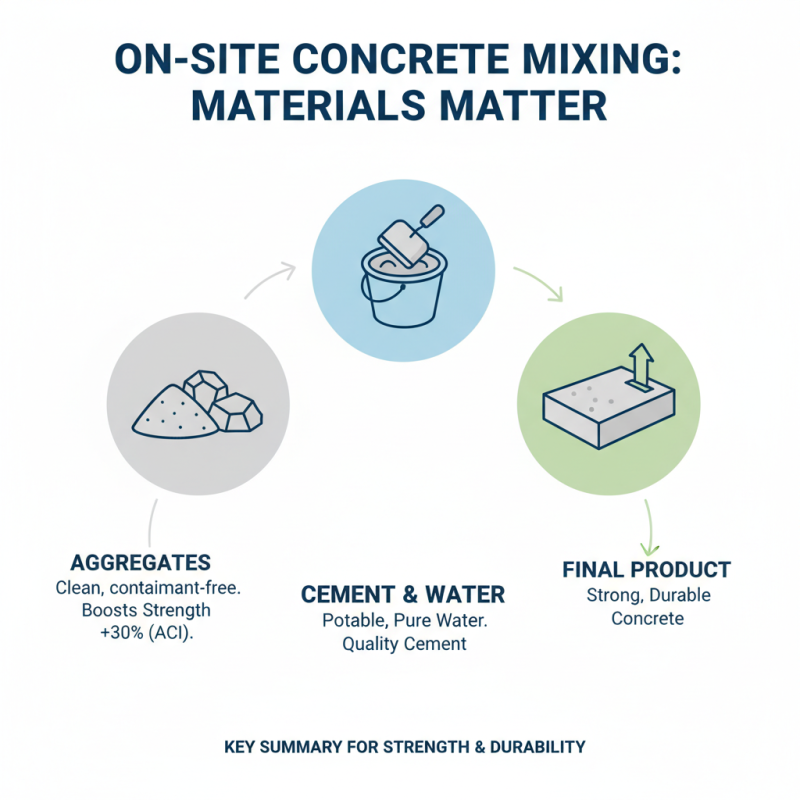 How to Mix On Site Concrete for Perfect Results?