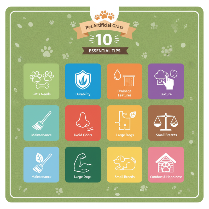 10 Essential Tips for Choosing Pet Artificial Grass for Your Furry Friends?