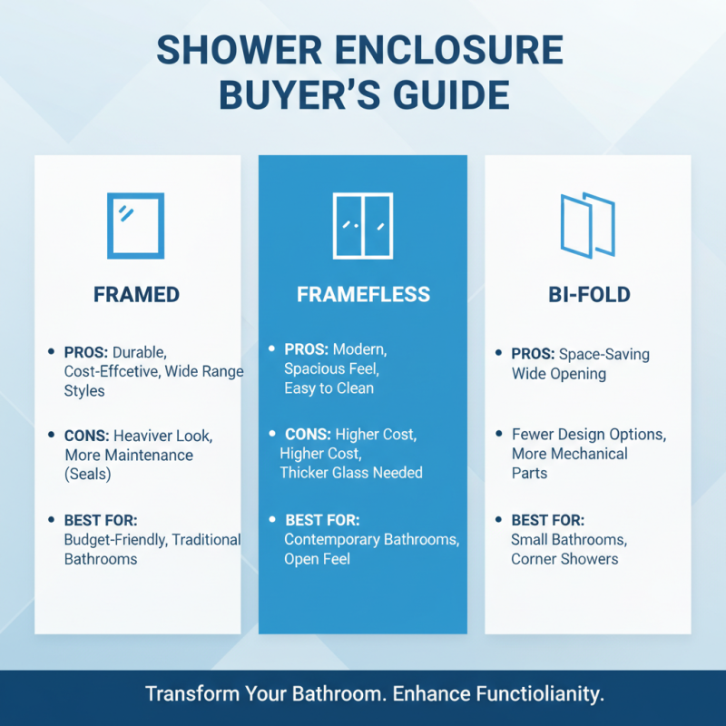 Top 5 Shower Enclosure Sets You Should Consider for Your Bathroom?