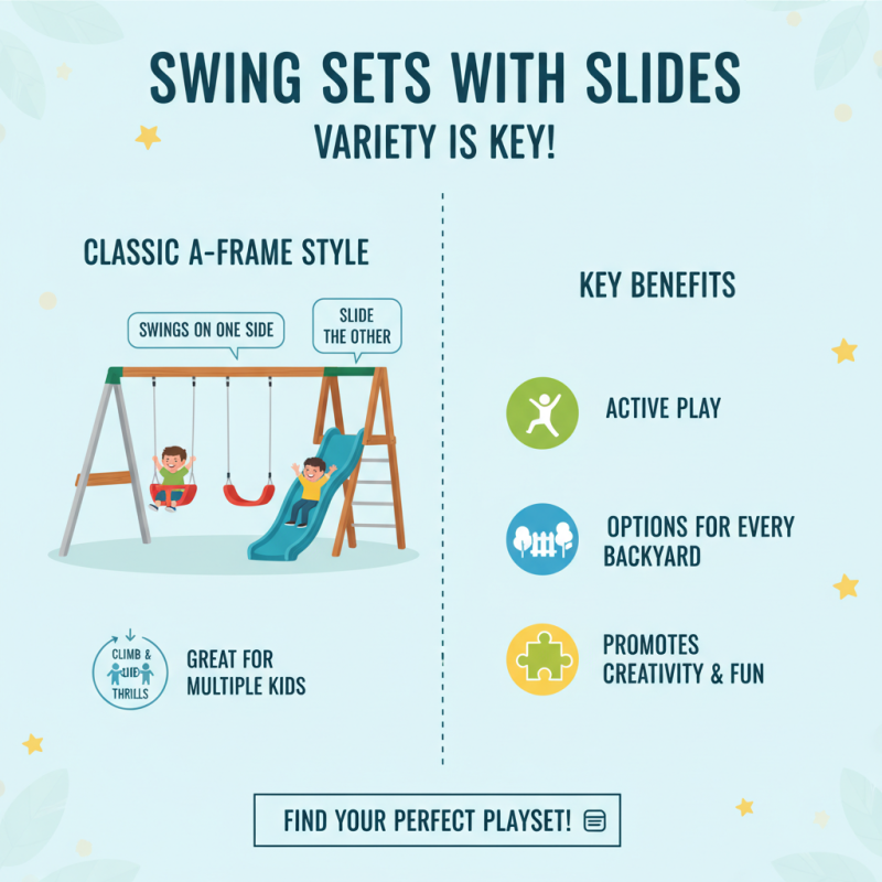 Top 10 Swing Sets with Slides for Backyard Fun?