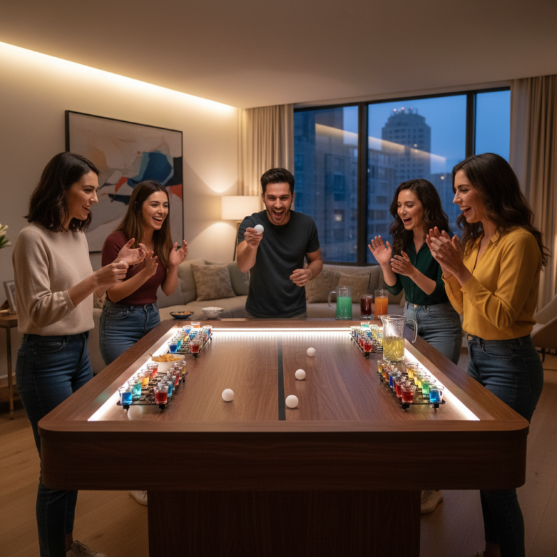 Why is Shot Pong Becoming a Popular Game Among Friends?