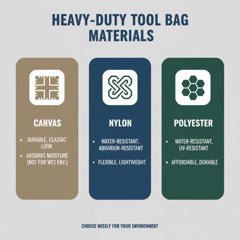 How to Choose the Best Heavy Duty Tool Bag for Your Needs?