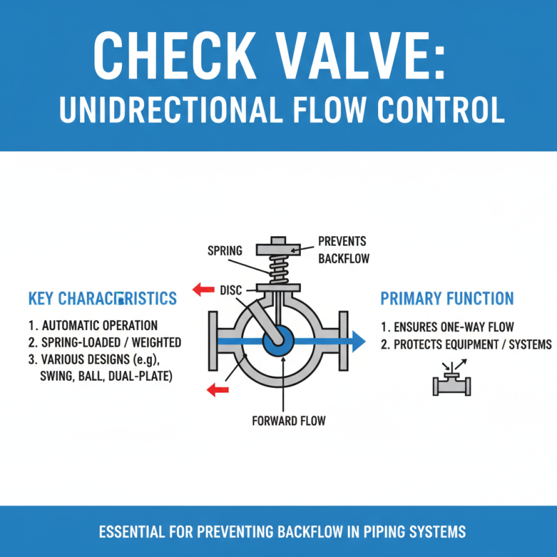 What is a Check Valve and How Does It Work?