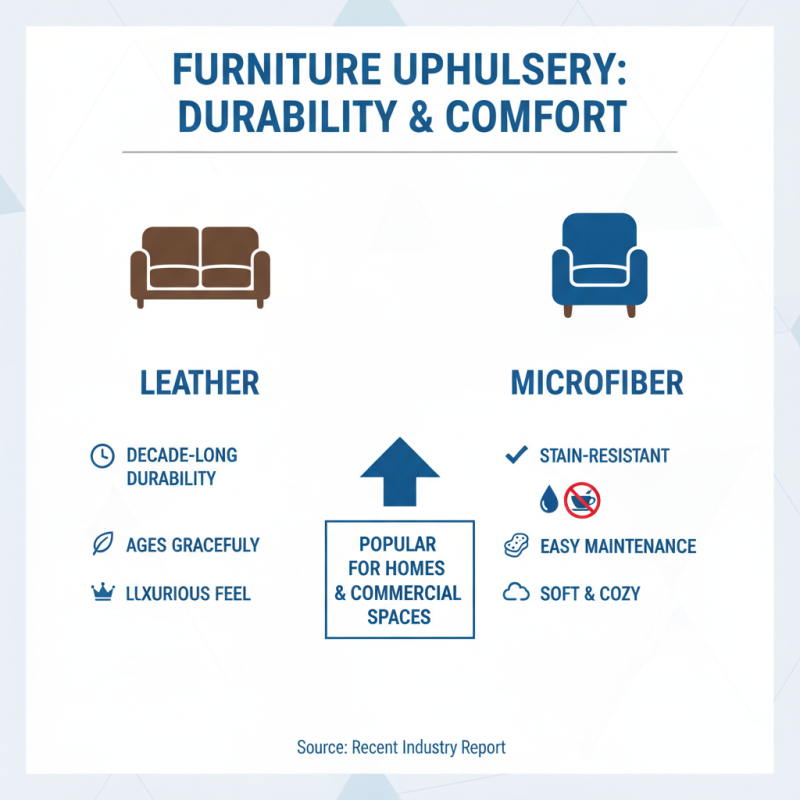 Top 10 Furniture Upholstery Materials You Should Consider?