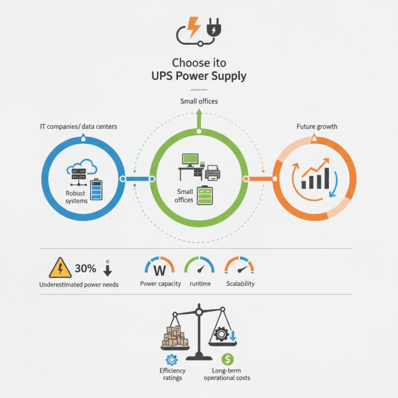 How to Choose the Right UPS Power Supply for Your Needs?