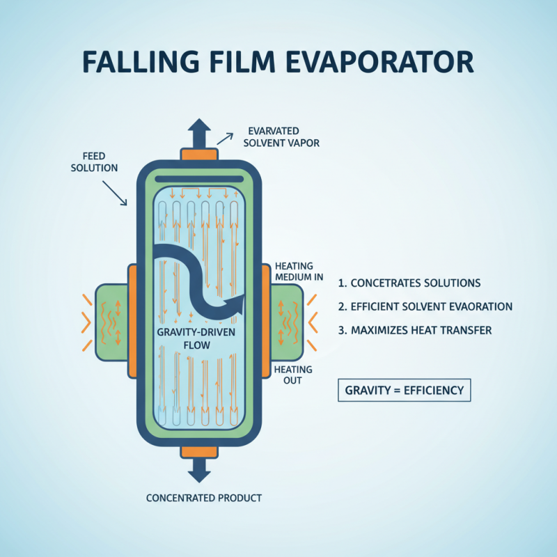 How to Optimize a Falling Evaporator for Maximum Efficiency?