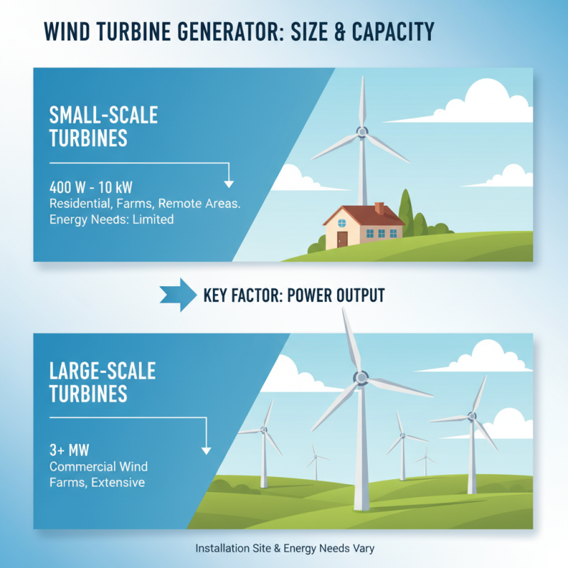 How to Choose the Right Wind Turbine Generator for Your Needs?