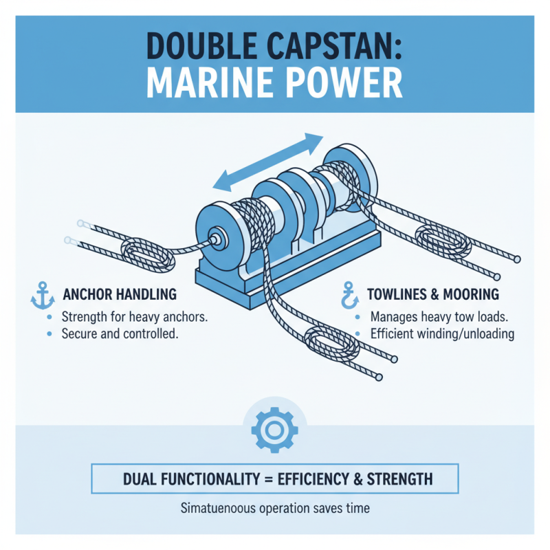 What is Double Capstan and How Does It Function in Marine Applications?