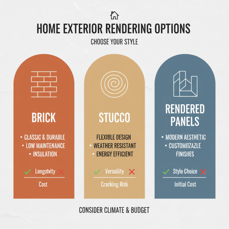 How to Choose the Best Exterior Rendering for Your Home?