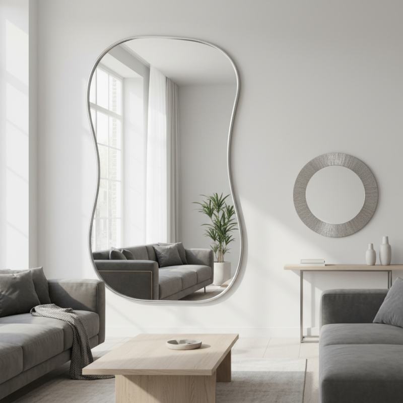 Top Trends in Silver Mirror Design for Modern Homes?