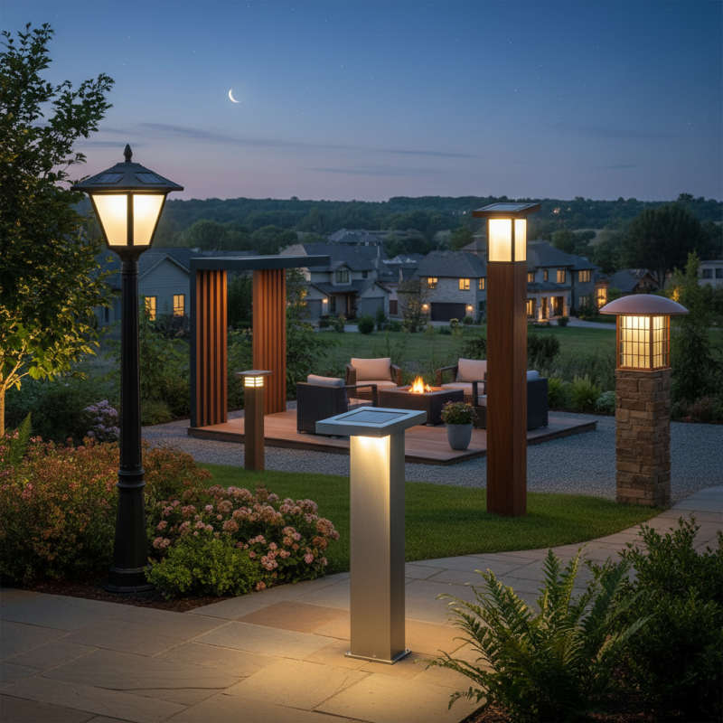 Top Solar Lamp Post Designs for Your Outdoor Space?