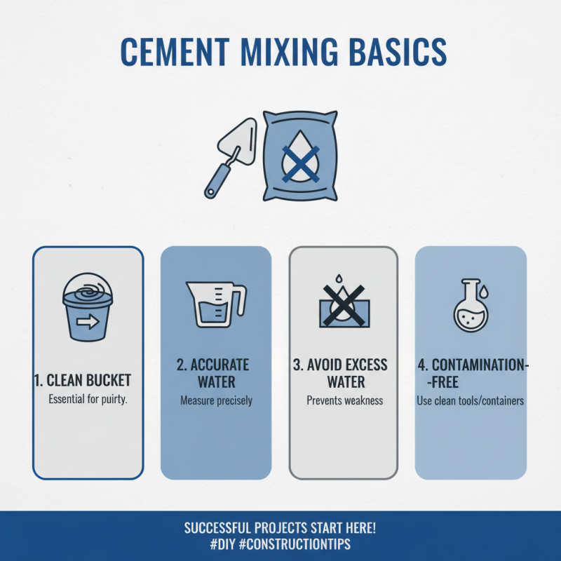10 Essential Tips for Using Ready Cement Effectively?