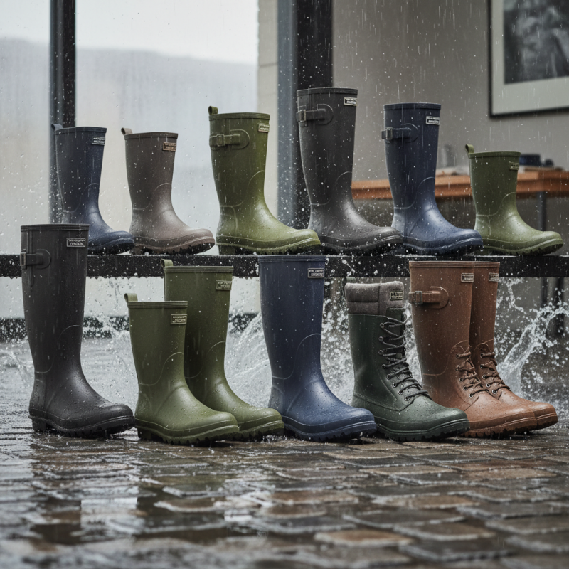 Top 10 Men Rain Boots You Need for the Ultimate Wet Weather Protection?