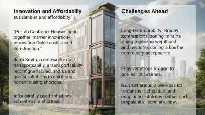 Top 10 Benefits of Prefab Container Houses You Should Know?