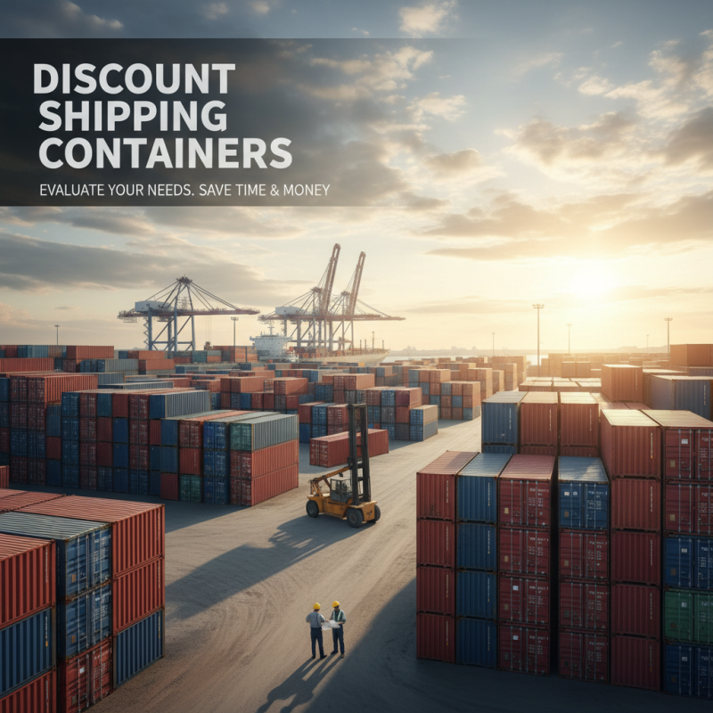 Top 10 Tips for Finding Discount Shipping Containers for Your Needs?