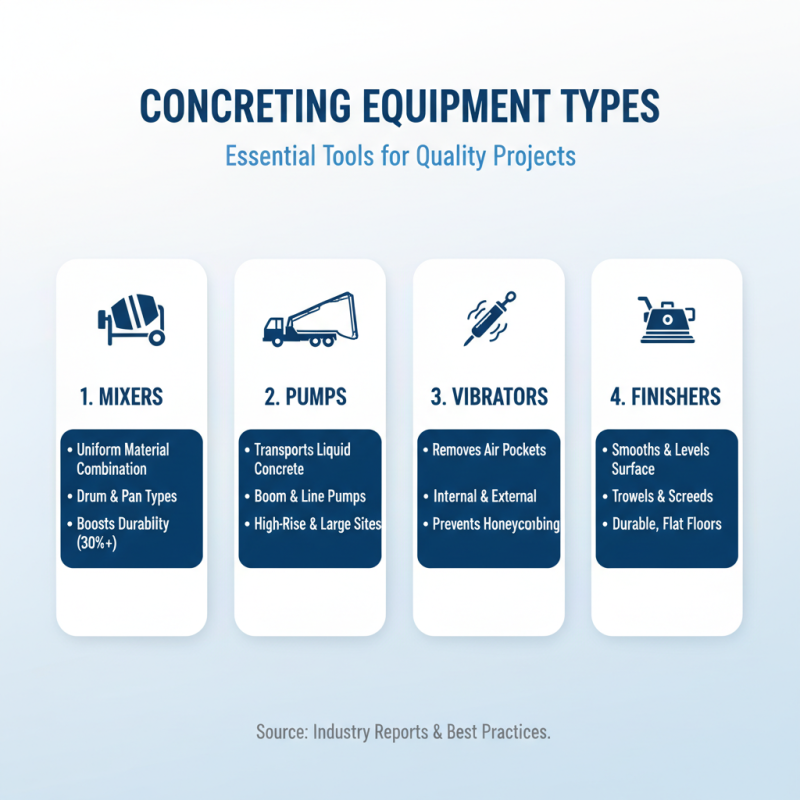 Why Understanding Concreting Equipment is Essential for Successful Projects?