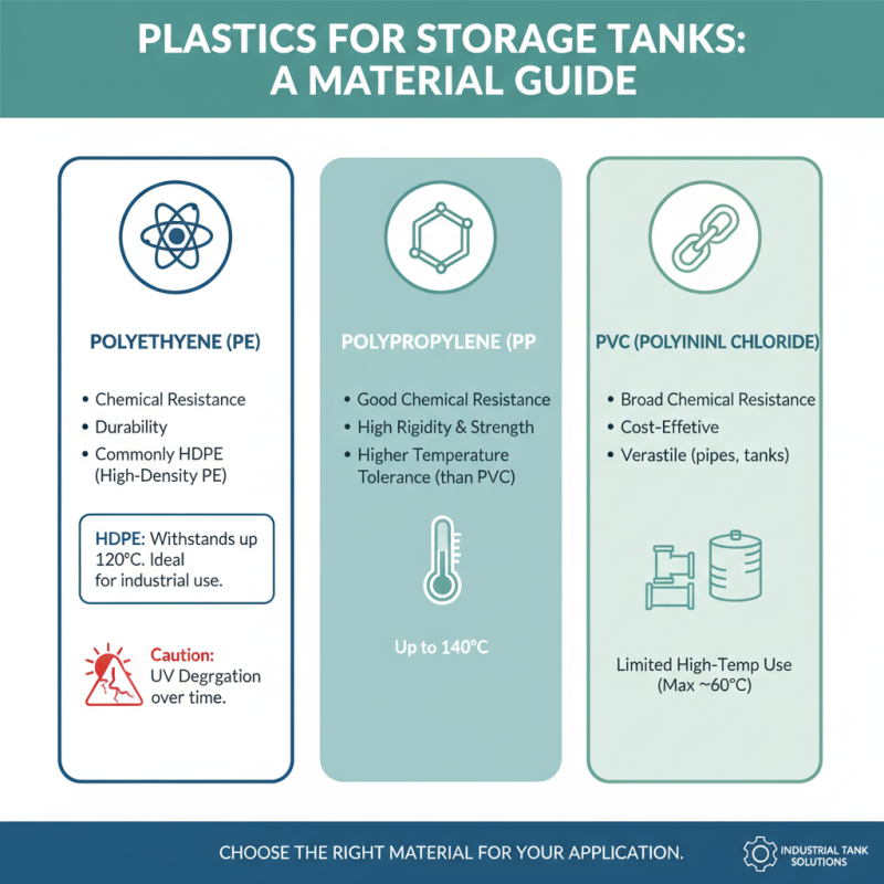 How to Choose the Right Plastic Storage Tanks for Your Needs?