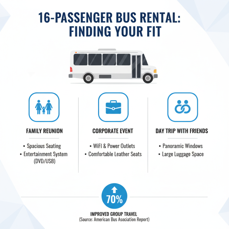 How to Find the Best 16 Passenger Bus Rental for Your Needs?